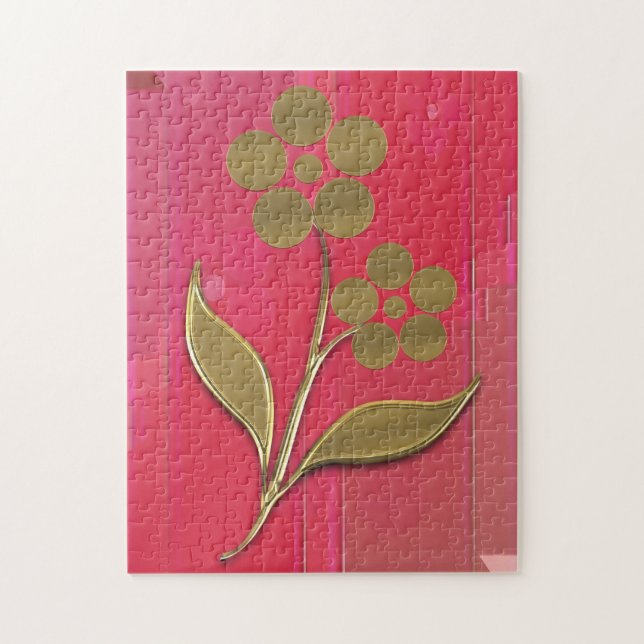 Puzzle - Blumenmotiv Pussel (Vertikal)