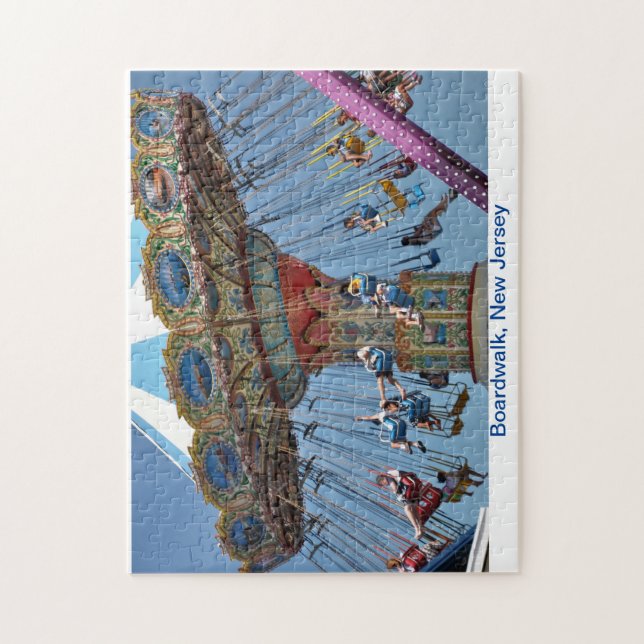 Puzzle Boardpromenad, New jersey Pussel (Vertikal)