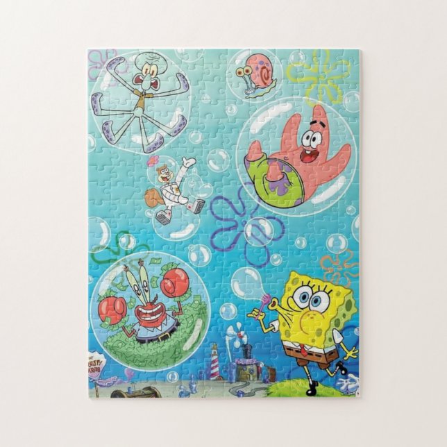 Puzzle Bob Esponja y sus amigos Pussel (Vertikal)