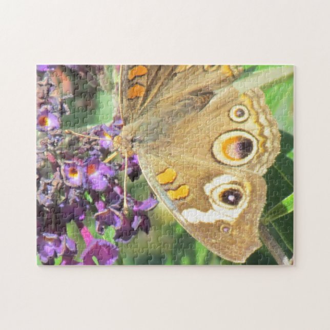 Puzzle - Buckeye Butterfly Pussel (Horisontell)