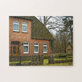 Puzzle “Casa de ladrillos en Bispingen” Pussel