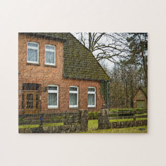 Puzzle “Casa de ladrillos en Bispingen” Pussel