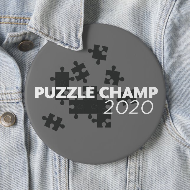 Puzzle Champ 2020 Knapp (In Situ)