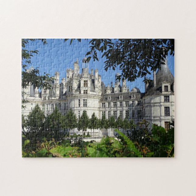Puzzle Château de Chambord (Castle Chambord) Pussel (Horisontell)
