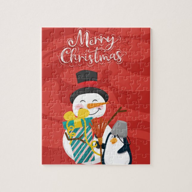 Puzzle christmas pussel (Vertikal)