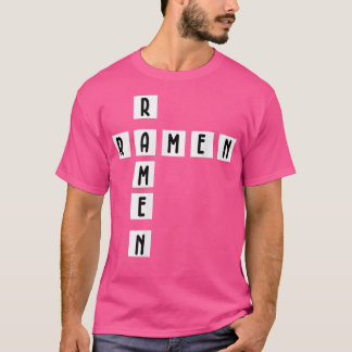 Puzzle & Crossword Funny Ramen Ramen T Shirt