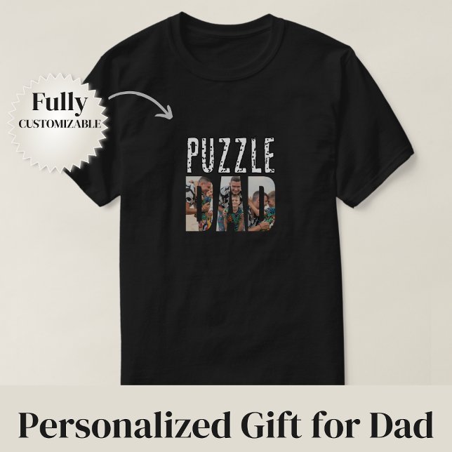 Puzzle Dad T Shirt (Puzzle Dad T-Shirt)
