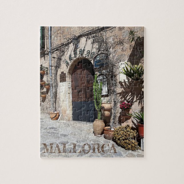 puzzle de Valldemossa en Mallorca - Majorca Pussel (Vertikal)