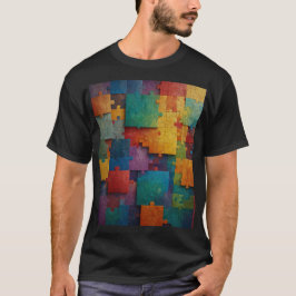 Puzzle Delar of Science T Shirt