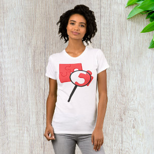 Puzzle Delar Womens T-Shirt