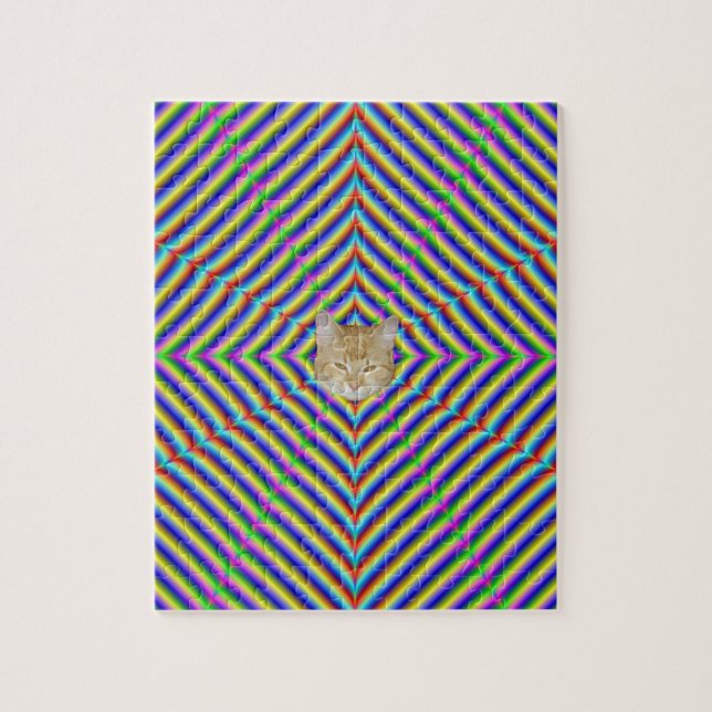 Puzzle Dizzy Geometry Pussel (Vertikal)