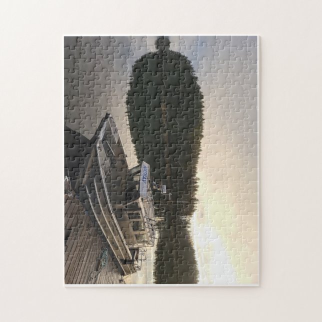 Puzzle fishing boat pussel (Vertikal)