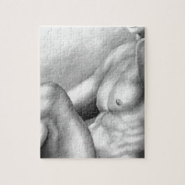 PUZZLE för HIM 8 x10 Male Body Builder #2 Gift Box Pussel