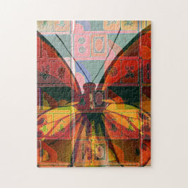 puzzle. för mah-jonggfjäril pussel