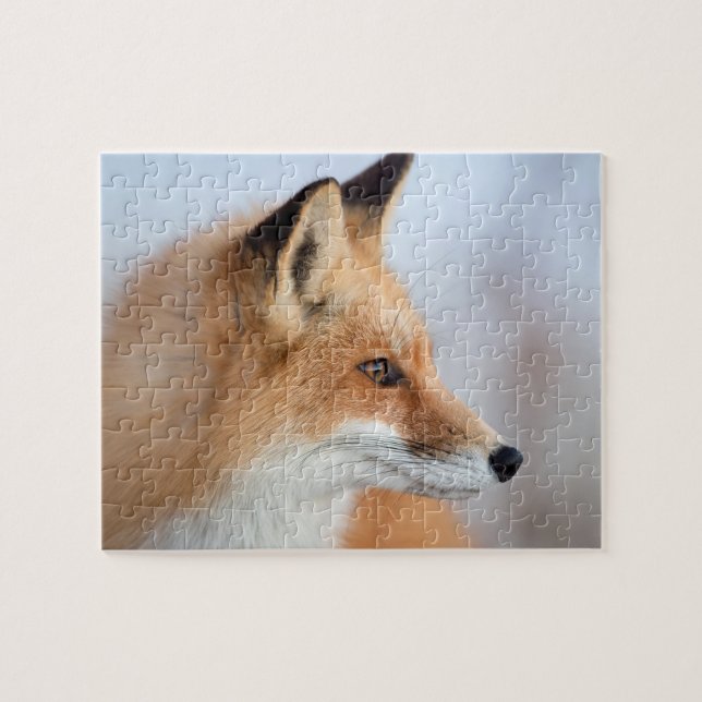 Puzzle-Fox Jigszle Puzzle Pussel (Horisontell)