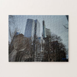 Puzzle “Frankfurt en equilibrio – Arte, árboles y Pussel