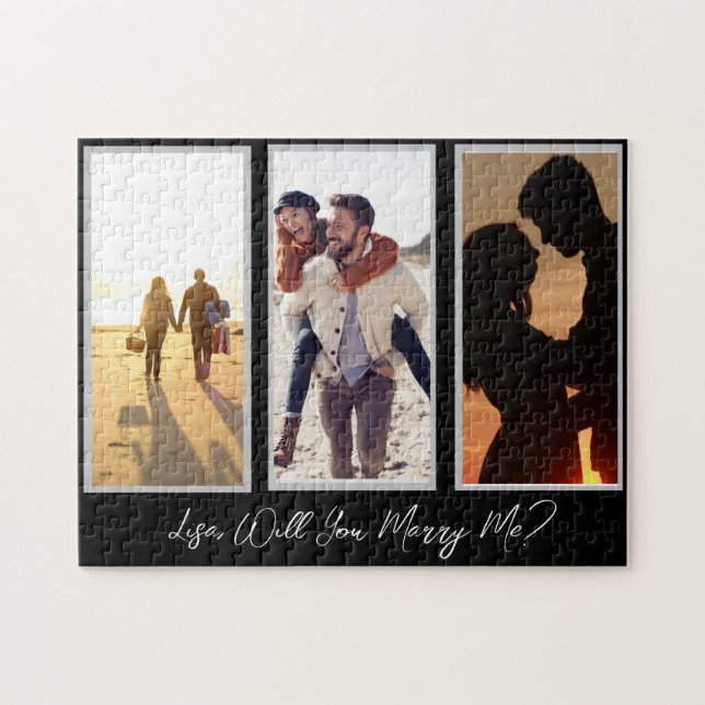 Puzzle Frieri Anpassningsbar Photo Anpassade Jigsz Pussel (Horisontell)