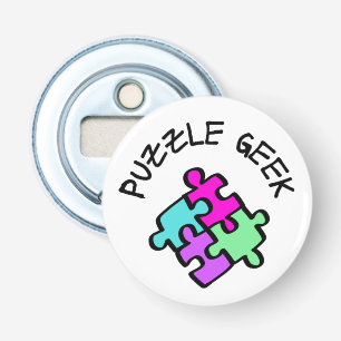 Puzzle Geek Flasköppnare