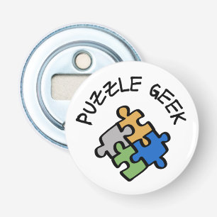Puzzle Geek Flasköppnare