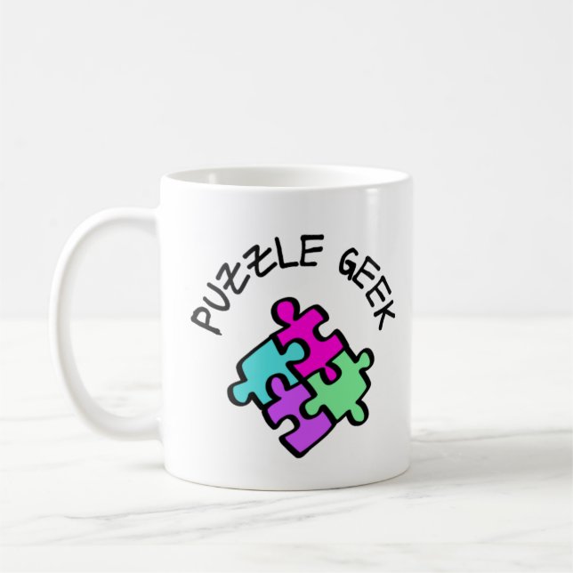 Puzzle Geek Kaffemugg (Vänster)