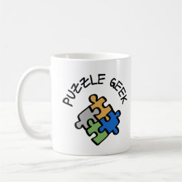 Puzzle Geek Kaffemugg