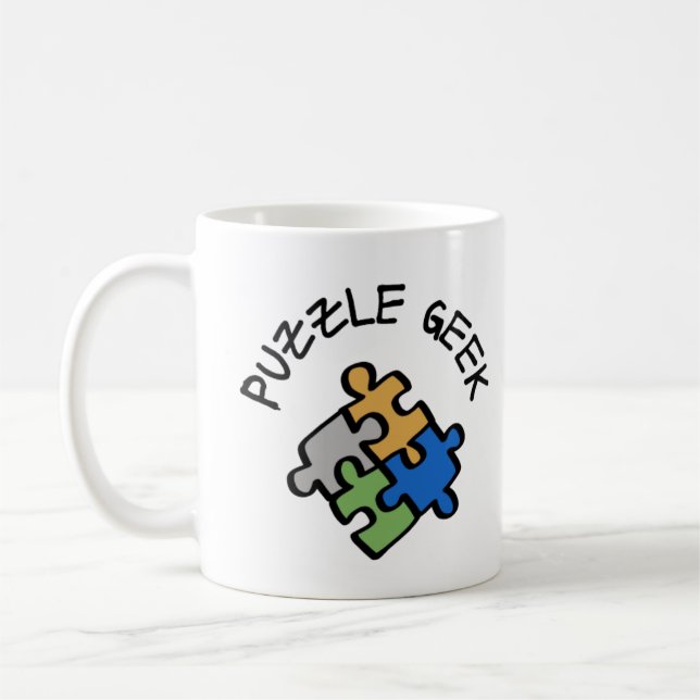 Puzzle Geek Kaffemugg (Vänster)