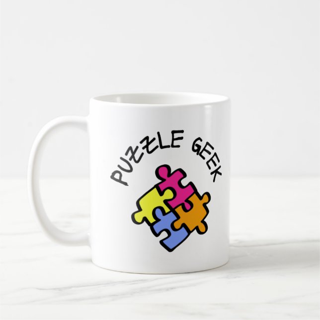 Puzzle Geek Kaffemugg (Vänster)
