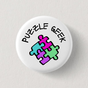 Puzzle Geek Knapp