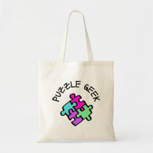 Puzzle Geek Tygkasse