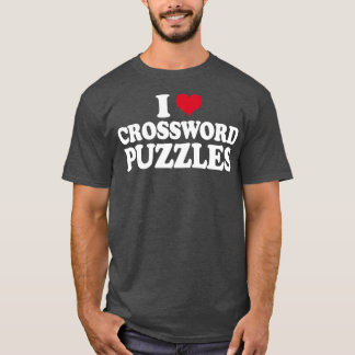 Puzzle I Kärlek Crossword Puzzles T Shirt
