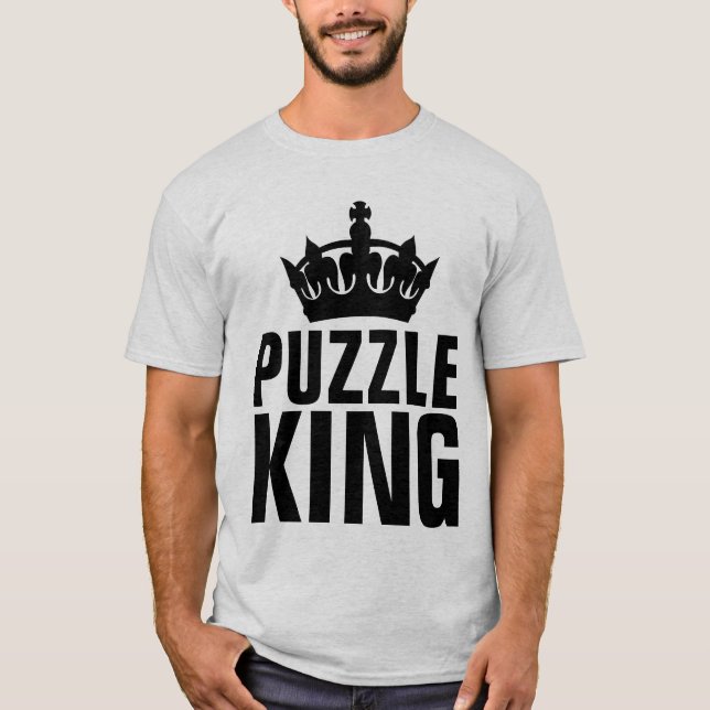 PUZZLE KING Herrenskjortor T Shirt (Framsida)