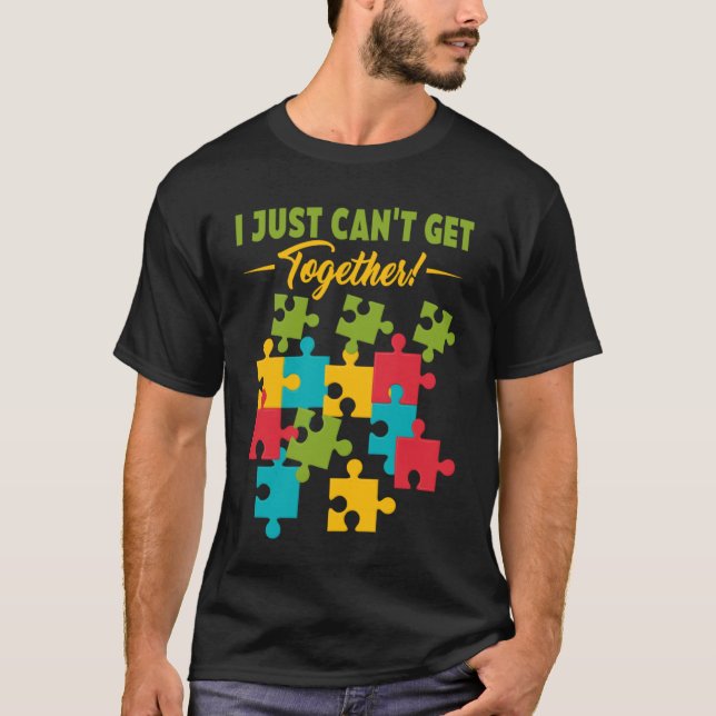 Puzzle Lös Puzzles Hobby Crossword 6 T Shirt (Framsida)