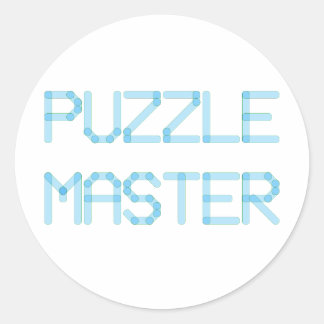 PUZZLE MASTER RUNT KLISTERMÄRKE