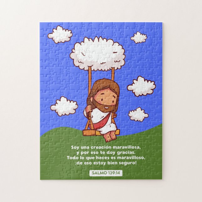 Puzzle - Mensaje cristiano Pussel (Vertikal)