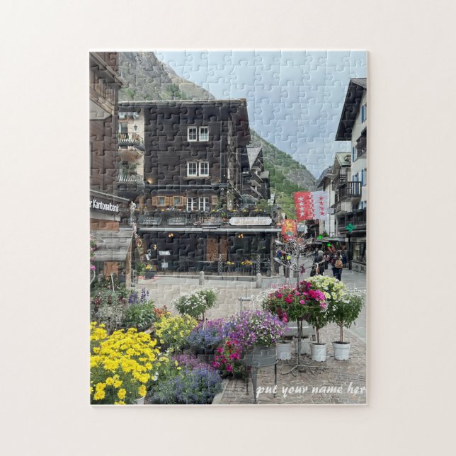 Puzzle of Zermatt  Pussel (Vertikal)