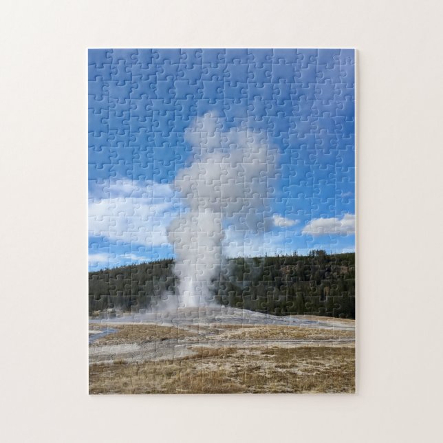 Puzzle OLD FAITHFUL Pussel (Vertikal)