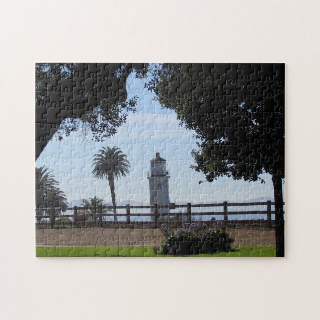 Puzzle - Point Vicente Lighthouse Pussel (Horisontell)