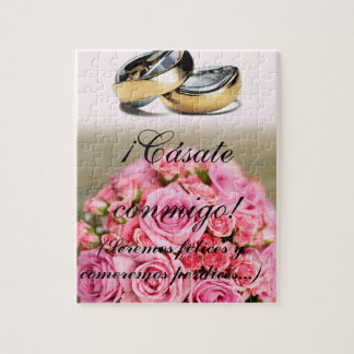 Puzzle propuesta de matrimonio pussel