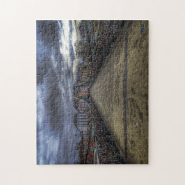 Puzzle “Puente de hierro – Frankfurt” Pussel