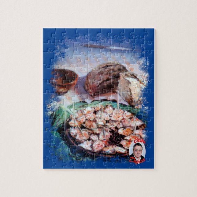 Puzzle Pulpo a la gallega Pussel (Vertikal)