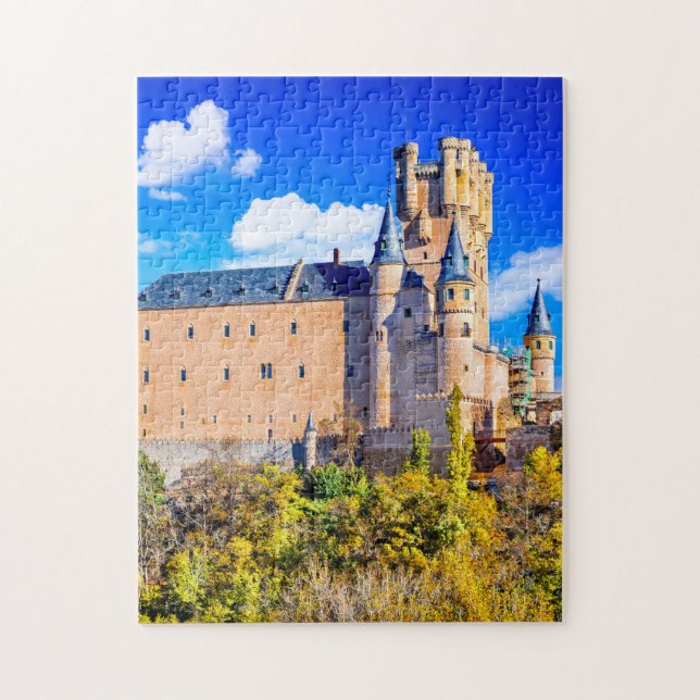 Puzzle Segovia-slott Pussel (Vertikal)