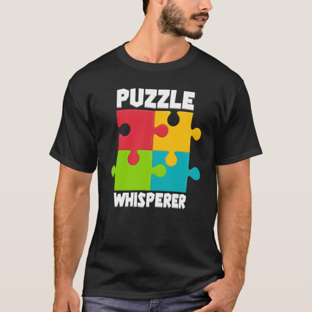 Puzzle Solving Puzzles Hobby Crossword   7 T Shirt (Framsida)