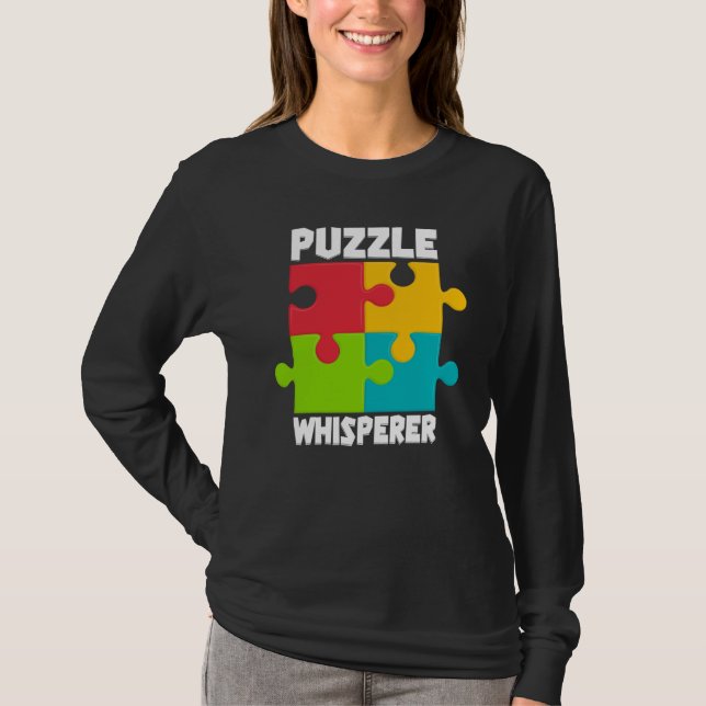 Puzzle Solving Puzzles Hobby Crossword   7 T Shirt (Framsida)