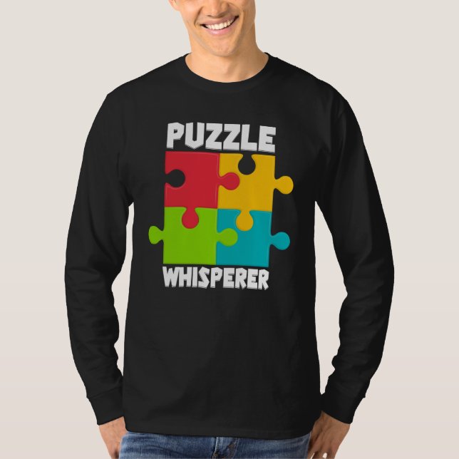 Puzzle Solving Puzzles Hobby Crossword   7 T Shirt (Framsida)