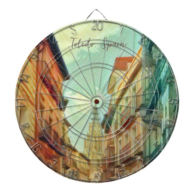 Puzzle Spain City Toledo Darttavla (Framsidan)