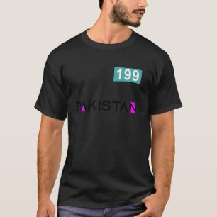 Puzzle-spel nummer 199 Costume Pakistan T Shirt