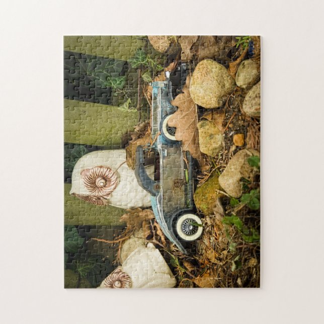 Puzzle “Tesoros ocultos de Bispingen" Pussel (Vertikal)