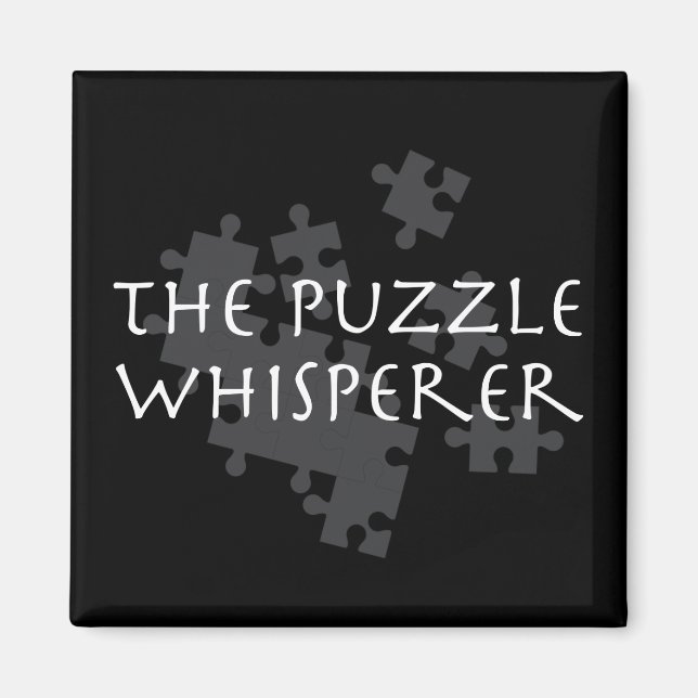 Puzzle Whisperer Magnet (Framsidan)