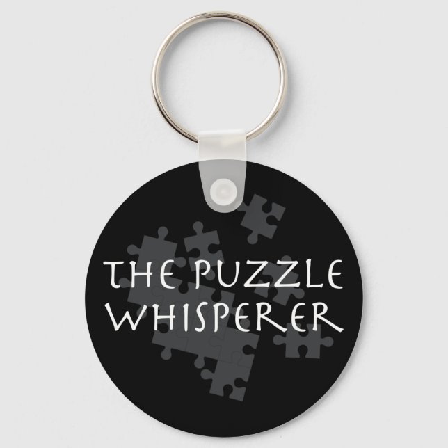 Puzzle Whisperer Nyckelring (Framsida)