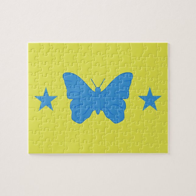 Puzzle with Flag of Bady Bassit, Brazil Pussel (Horisontell)